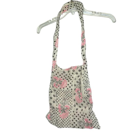 Free People Gauzy Floral Boho Market Tote Bag. - Picture 1 of 4